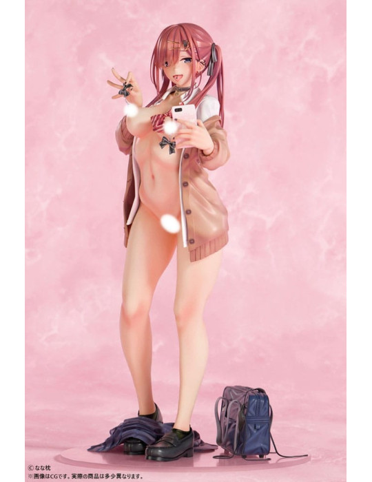 Insight - Figure Red-Haired Gyaru-Chan Bare Face Ver. Illustration by Nanamakura