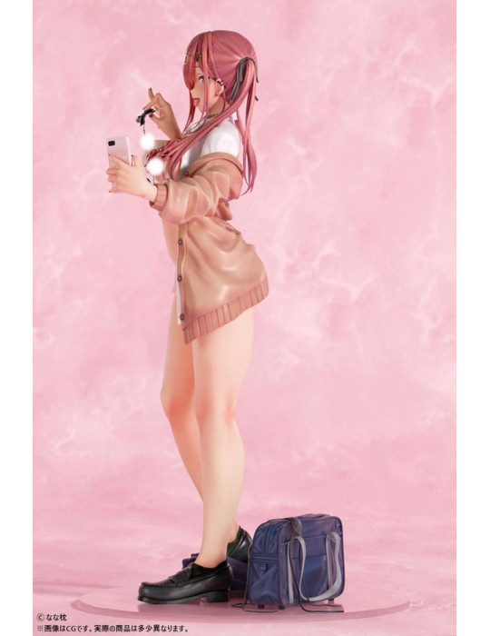 Insight - Figure Red-Haired Gyaru-Chan Bare Face Ver. Illustration by Nanamakura
