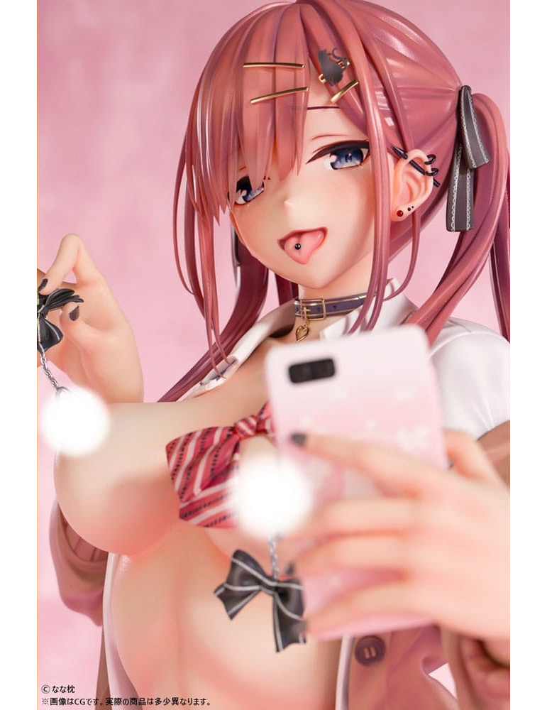 Insight - Figure Red-Haired Gyaru-Chan Bare Face Ver. Illustration by Nanamakura