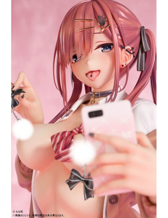 Insight - Figure Red-Haired Gyaru-Chan Bare Face Ver. Illustration by Nanamakura