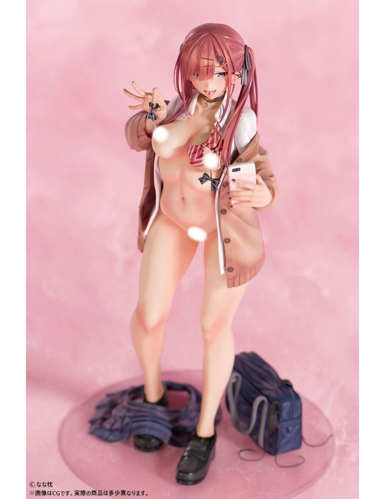 Insight - Figure Red-Haired Gyaru-Chan Bare Face Ver. Illustration by Nanamakura