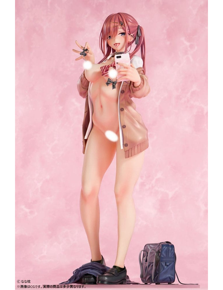Insight - Figurine Red-Haired Gyaru-Chan Bare Face Ver. Illustration by Nanamakura