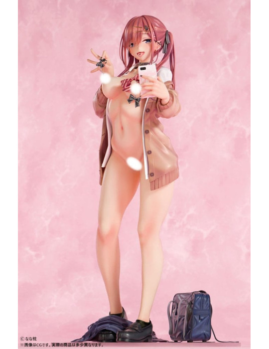 Insight - Figurine Red-Haired Gyaru-Chan Bare Face Ver. Illustration by Nanamakura