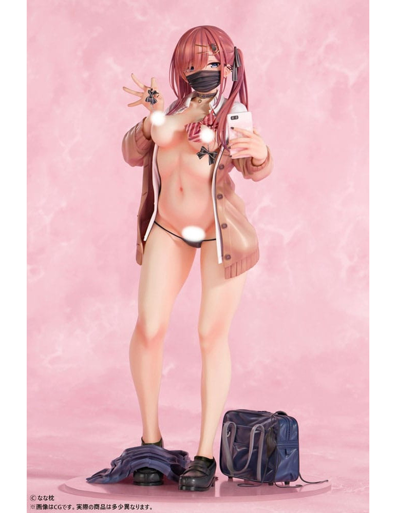Insight - Figurine Red-Haired Gyaru-Chan Mask Ver. Illustration by Nanamakura