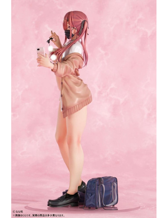 Insight - Figure Red-Haired Gyaru-Chan Mask Ver. Illustration by Nanamakura