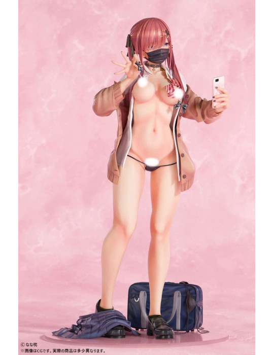 Insight - Figurine Red-Haired Gyaru-Chan Mask Ver. Illustration by Nanamakura