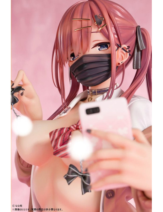 Insight - Figurine Red-Haired Gyaru-Chan Mask Ver. Illustration by Nanamakura