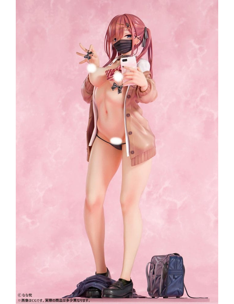 Insight - Figurine Red-Haired Gyaru-Chan Mask Ver. Illustration by Nanamakura