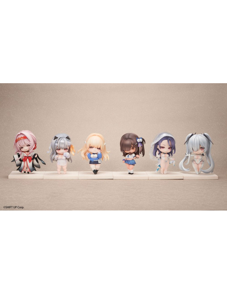 Hobby Sakura - Goddess of Victory: Nikke - Pack 6 figurines SAC Series Chibi Vol. 3