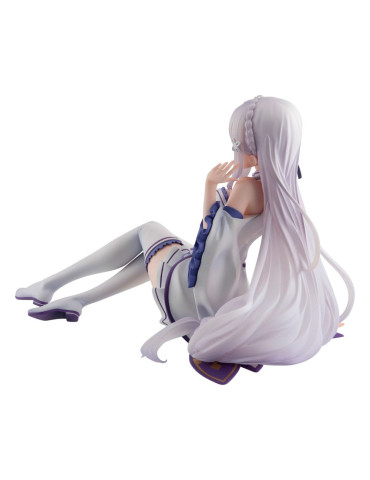 Megahouse - Re:ZERO Starting Life in Another World - Melty Princess figure Emilia Palm Size 2