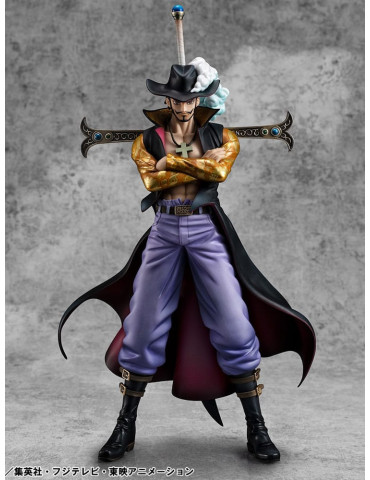 Megahouse - One Piece - Figurine P.O.P. SA-MAXIMUM Hawk Eye Dracule Mihawk Ver. R