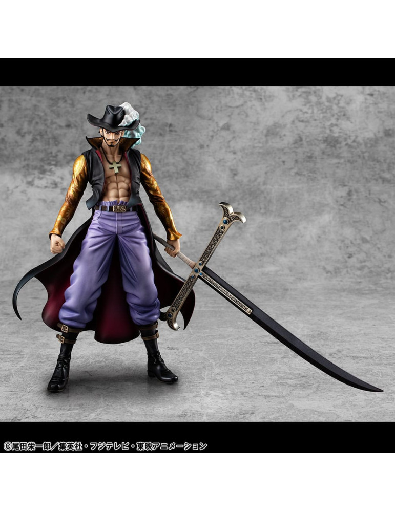 Megahouse - One Piece - P.O.P SA-MAXIMUM figure Hawk Eye Dracule Mihawk Ver. R
