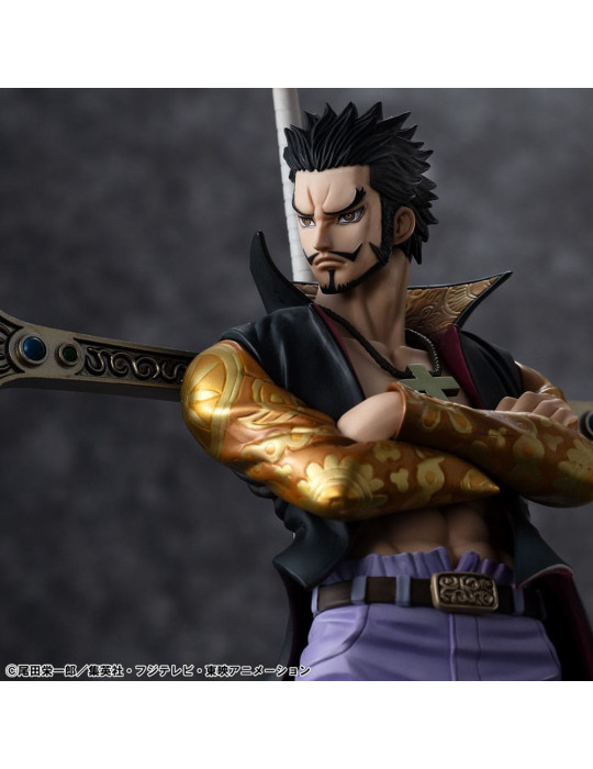 Megahouse - One Piece - P.O.P SA-MAXIMUM figure Hawk Eye Dracule Mihawk Ver. R