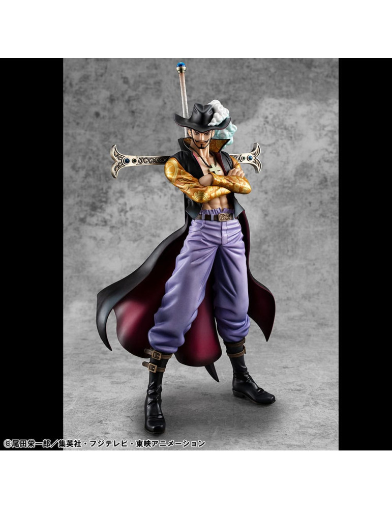 Megahouse - One Piece - P.O.P SA-MAXIMUM figure Hawk Eye Dracule Mihawk Ver. R