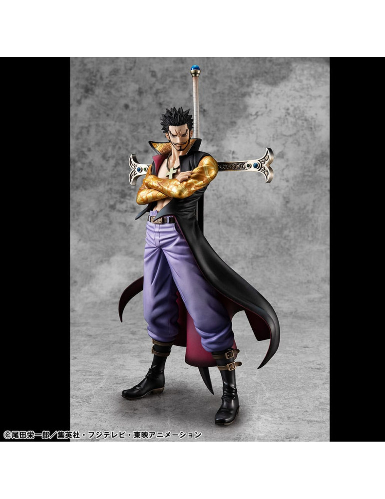 Megahouse - One Piece - P.O.P SA-MAXIMUM figure Hawk Eye Dracule Mihawk Ver. R