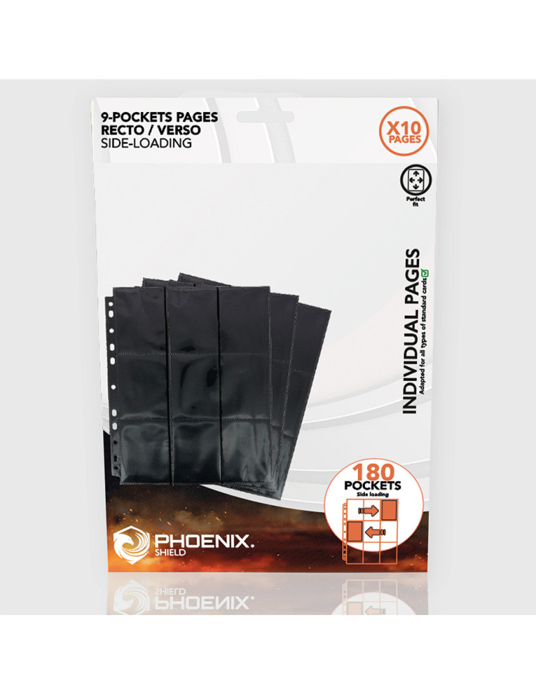 PHOENIX SHIELD Individual pages x10  (180 pockets)