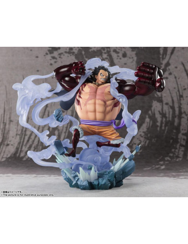 Bandai - One Piece - Figurine FiguartsZERO Extra Battle Monkey D. Luffy Gear 4 Battle of Monsters on Onigashima 2