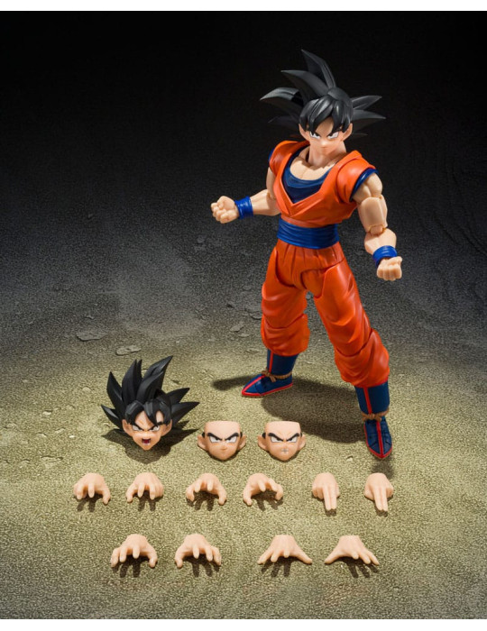 Bandai - Dragon Ball Z - Figurine S.H.Figuarts Son Goku (The Kind-Hearted Saiyan)