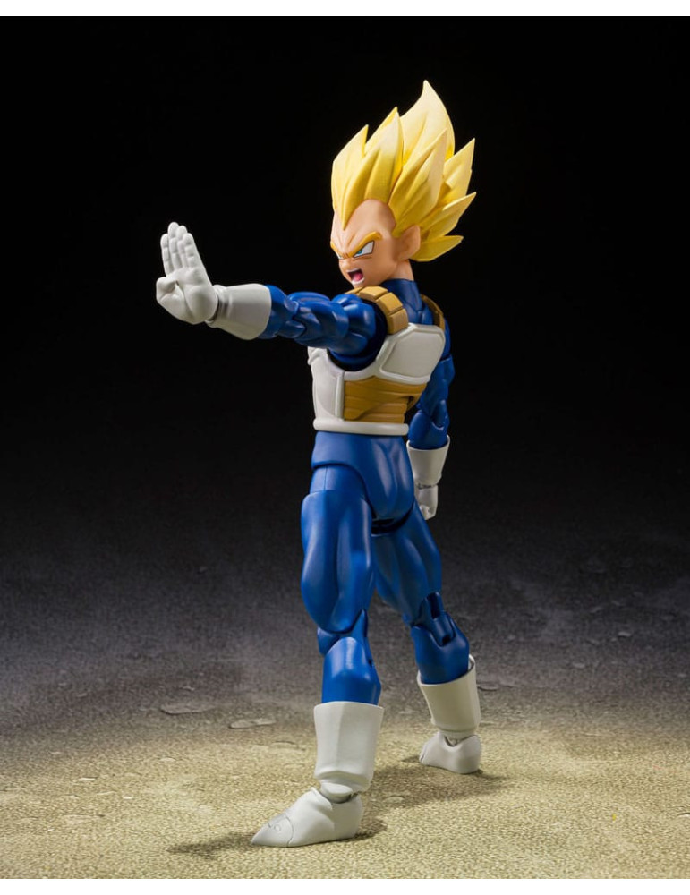 Bandai - Dragon Ball Z - Figurine S.H.Figuarts Super Saiyan Vegeta (Dangerous Pride)