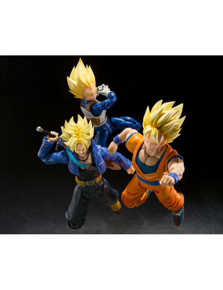 Bandai - Dragon Ball Z - Figurine S.H.Figuarts Super Saiyan Vegeta (Dangerous Pride)
