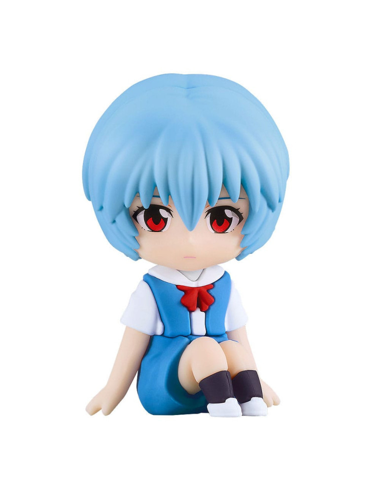 Good Smile Company - Rebuild of Evangelion - Figurine mini Rubber Mascot Nendroid Plus Rei Ayanami