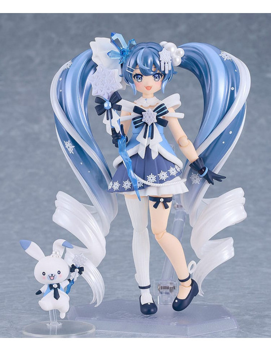 Good Smile Company - Character Vocal Series 01 - Figurine Figma Snow Miku: Crystal Snow Ver.