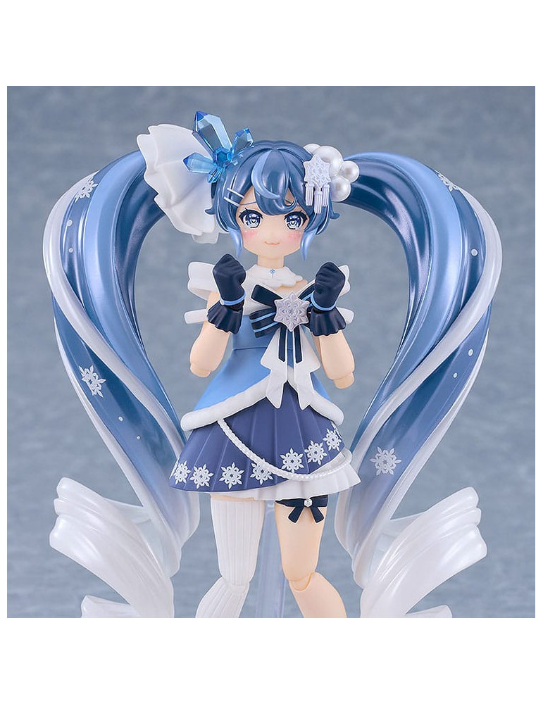 Good Smile Company - Character Vocal Series 01 -  Figma figure Snow Miku: Crystal Snow Ver.