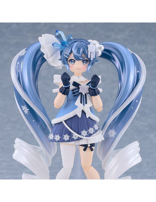 Good Smile Company - Character Vocal Series 01 - Figurine Figma Snow Miku: Crystal Snow Ver.