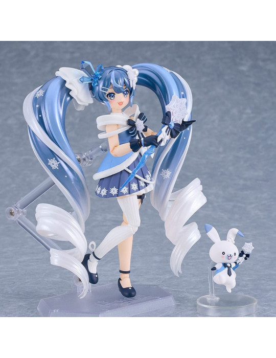 Good Smile Company - Character Vocal Series 01 -  Figma figure Snow Miku: Crystal Snow Ver.
