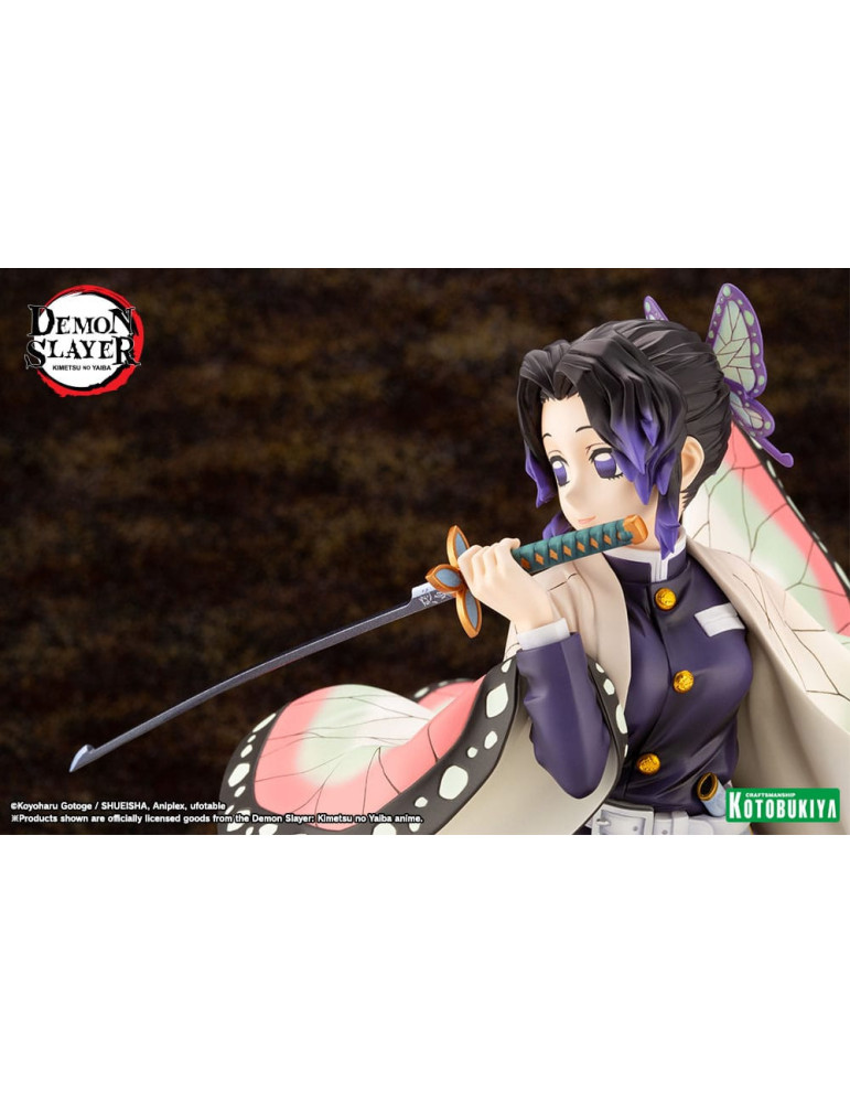 Kotobukiya - Demon Slayer: Kimetsu no Yaiba - Figurine ARTFXJ Shinobu Kocho