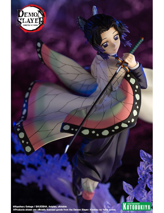 Kotobukiya - Demon Slayer: Kimetsu no Yaiba - Figurine ARTFXJ Shinobu Kocho