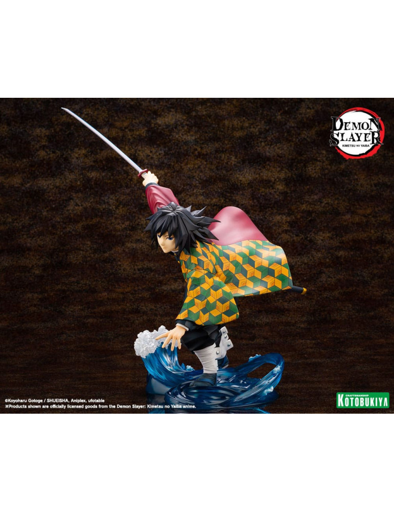 Kotobukiya - Demon Slayer: Kimetsu no Yaiba - Figurine ARTFXJ Giyu Tomioka