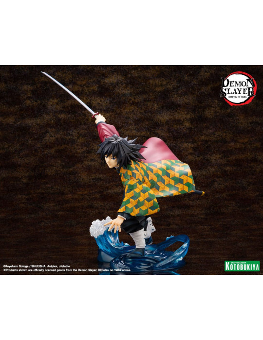 Kotobukiya - Demon Slayer: Kimetsu no Yaiba - Figurine ARTFXJ Giyu Tomioka