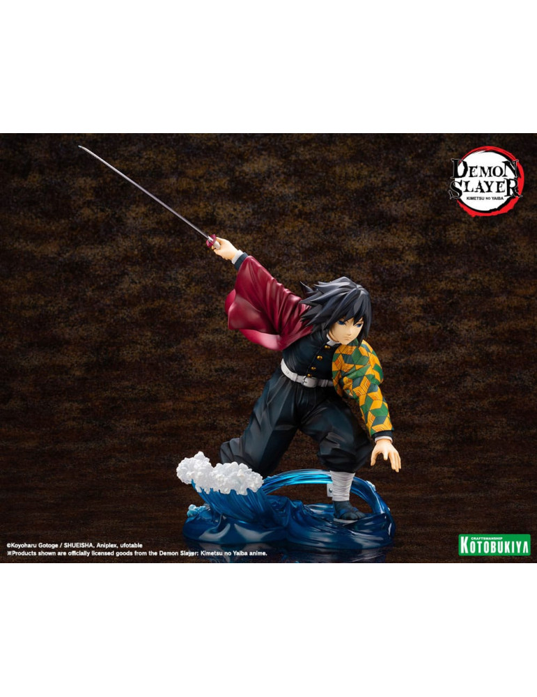 Kotobukiya - Demon Slayer: Kimetsu no Yaiba - Figurine ARTFXJ Giyu Tomioka