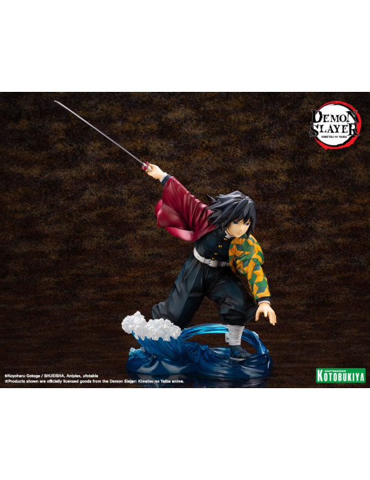 Kotobukiya - Demon Slayer: Kimetsu no Yaiba - Figurine ARTFXJ Giyu Tomioka
