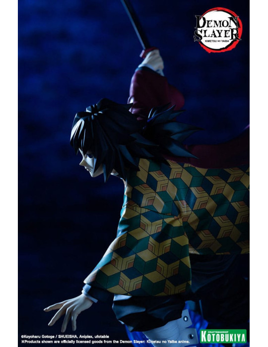 Kotobukiya - Demon Slayer: Kimetsu no Yaiba - Figurine ARTFXJ Giyu Tomioka