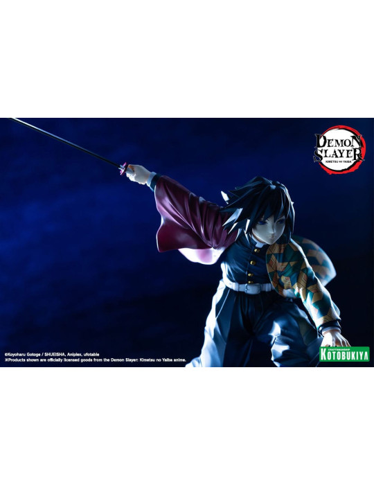 Kotobukiya - Demon Slayer: Kimetsu no Yaiba - Figurine ARTFXJ Giyu Tomioka
