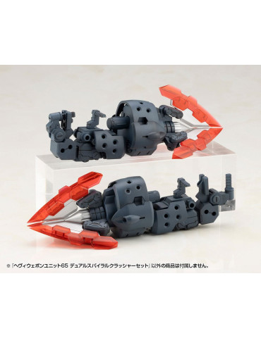 Kotobukiya - M.S.G. Accessory Set Heavy Weapon Unit 65 Dual Spiral Crusher Set