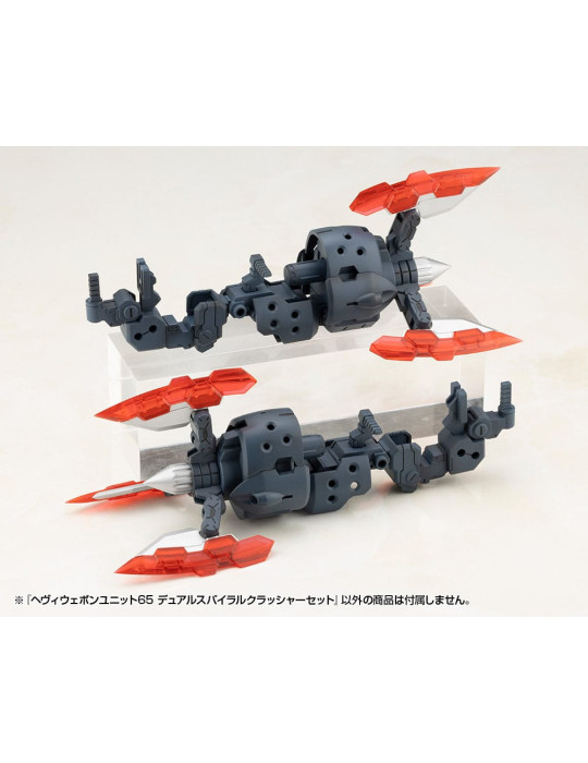 Kotobukiya - M.S.G. accessoires Heavy Weapon Unit 65 Dual Spiral Crusher Set