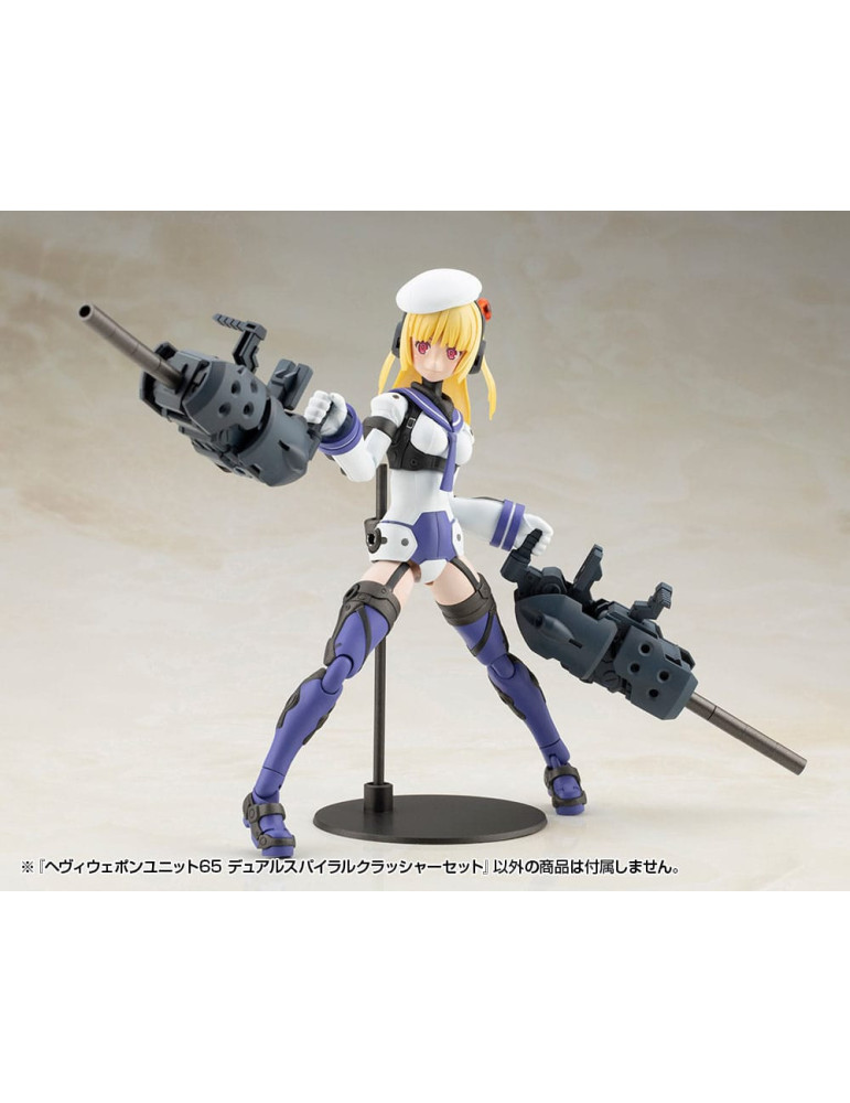 Kotobukiya - M.S.G. accessoires Heavy Weapon Unit 65 Dual Spiral Crusher Set