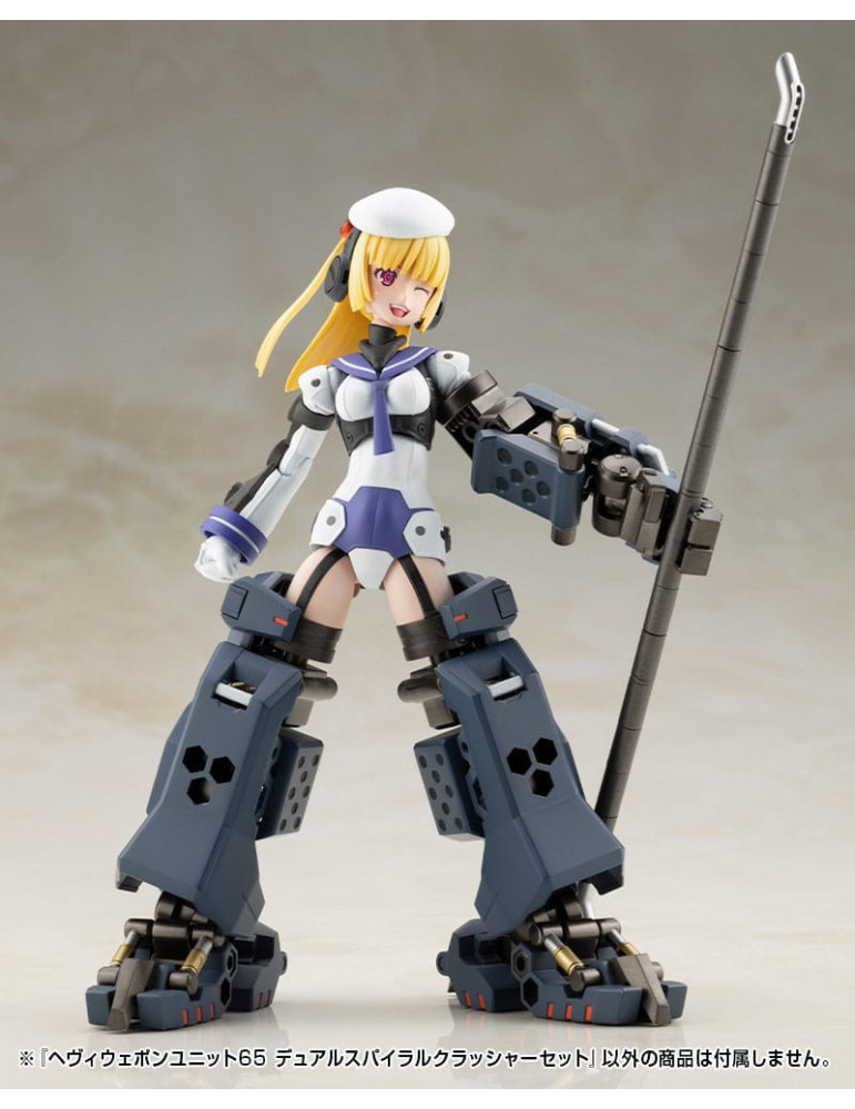 Kotobukiya - M.S.G. accessoires Heavy Weapon Unit 65 Dual Spiral Crusher Set
