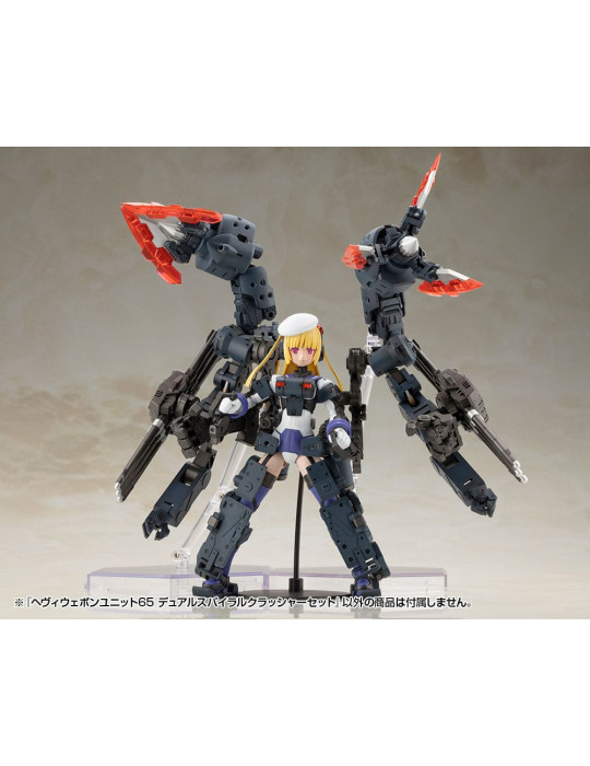 Kotobukiya - M.S.G. accessoires Heavy Weapon Unit 65 Dual Spiral Crusher Set