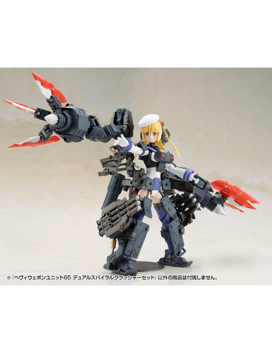 Kotobukiya - M.S.G. accessoires Heavy Weapon Unit 65 Dual Spiral Crusher Set