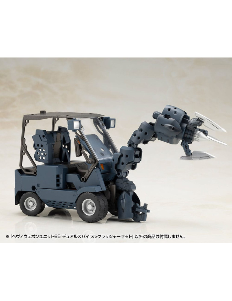 Kotobukiya - M.S.G. accessoires Heavy Weapon Unit 65 Dual Spiral Crusher Set