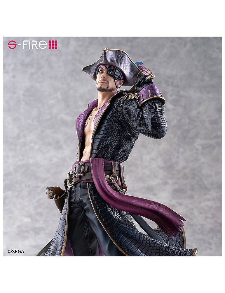 Sega - Like a Dragon: Pirate Yakuza in Hawaii - Figurine S-Fire Captain Majima (Goro Majima)