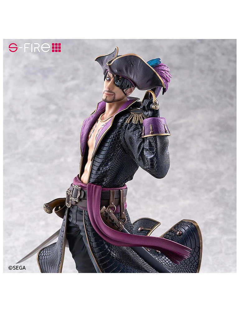 Sega - Like a Dragon: Pirate Yakuza in Hawaii - Figurine S-Fire Captain Majima (Goro Majima)