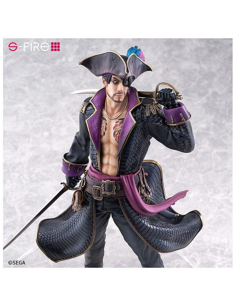 Sega - Like a Dragon: Pirate Yakuza in Hawaii S-Fire - Figure Captain Majima (Goro Majima)