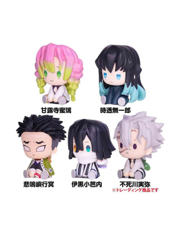 Bushiroad - Demon Slayer: Kimetsu no Yaiba - Assortiment boîte-mystère figurines Petatto Clockworks Box Ver. 3