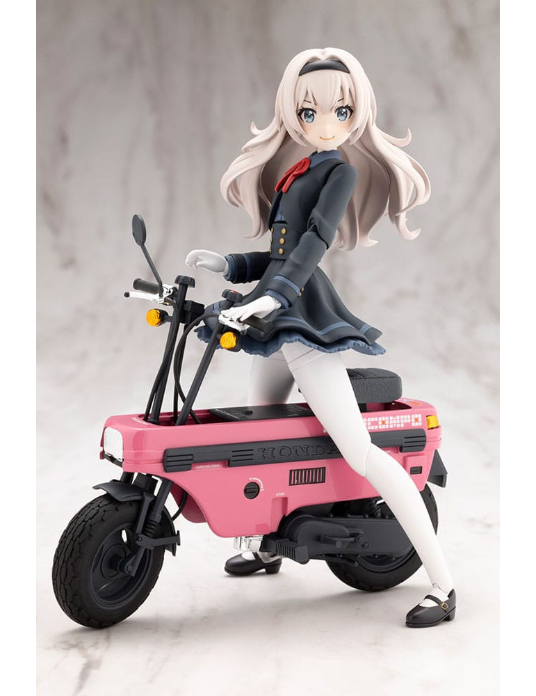 Kotobukiya - Sousai Shojo Teien - figurine Emma Koishikawa Nocturne with Honda AB12 Motocompo