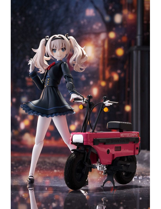 Kotobukiya - Sousai Shojo Teien - figurine Emma Koishikawa Nocturne with Honda AB12 Motocompo